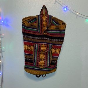 Artisan Made Cloth Backpack